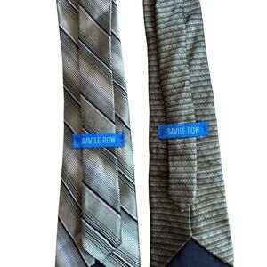 SAVILLE ROW MENS TIE Silk Necktie 2 NWT Men’s Wear